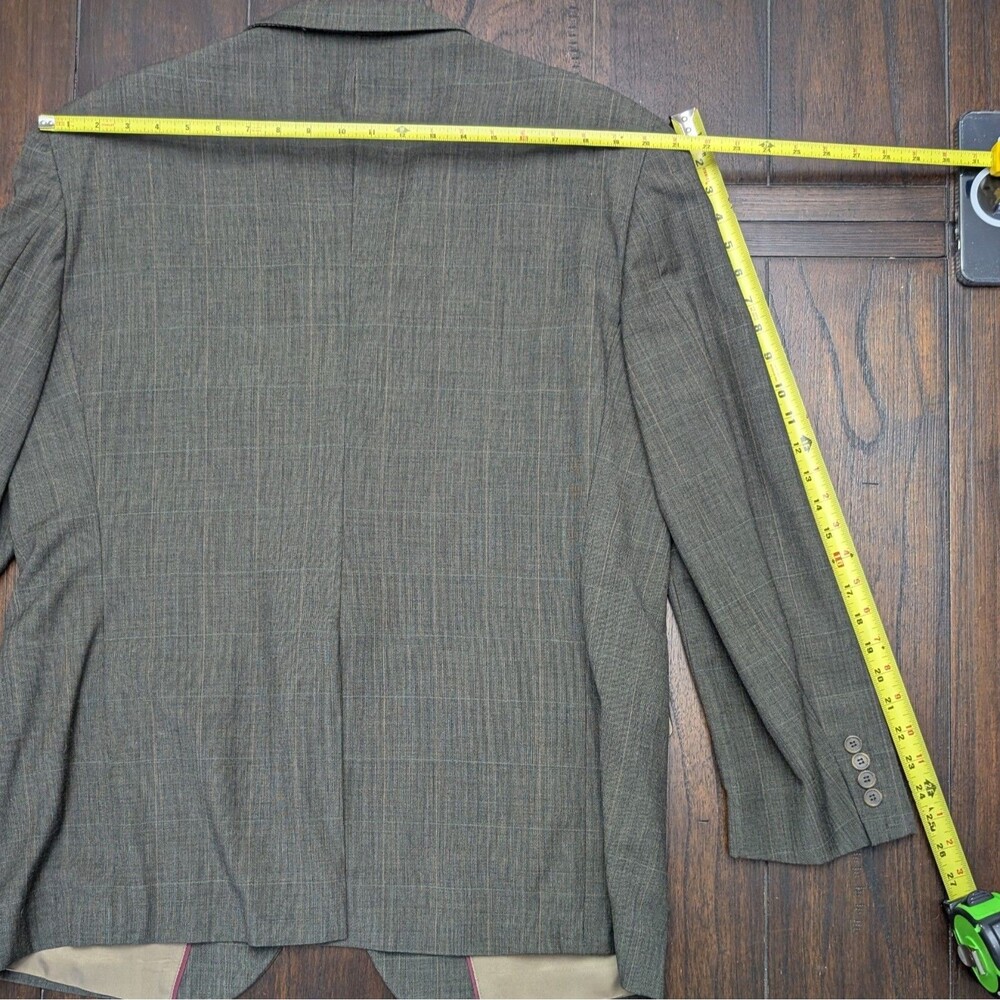 Vintage Evan-Picone Men's 3-Button Sport Coat Blazer Jacket Size 46L Business - Picture 8 of 8